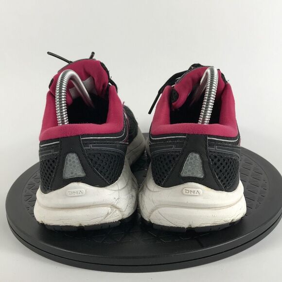 Brooks Addiction 13 Black/Pink Running Shoes 1202532B070 Women’s Size 7 2E - Picture 6 of 12